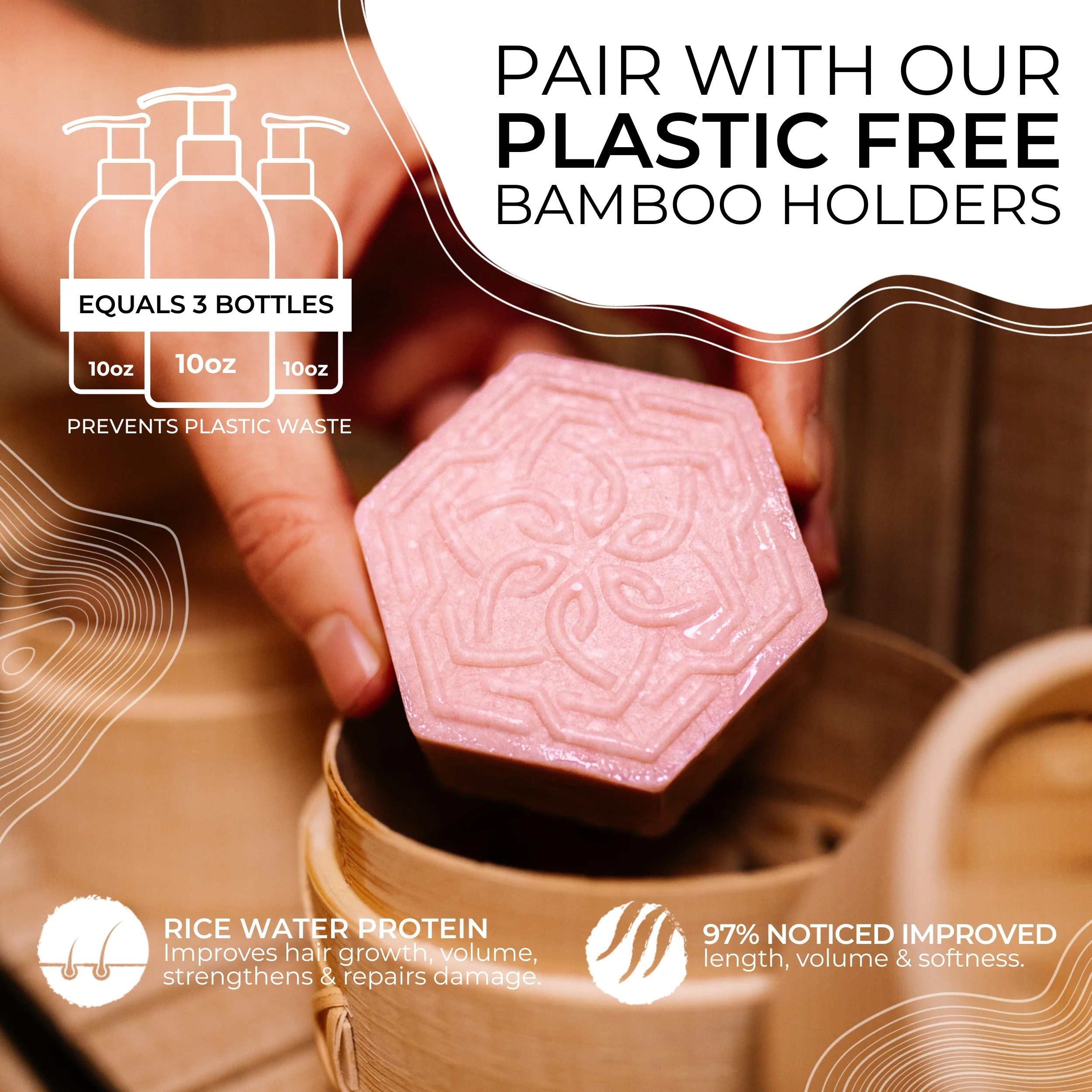 Coconut Oil Shampoo Bar for Severely Damaged Hair - Image 10