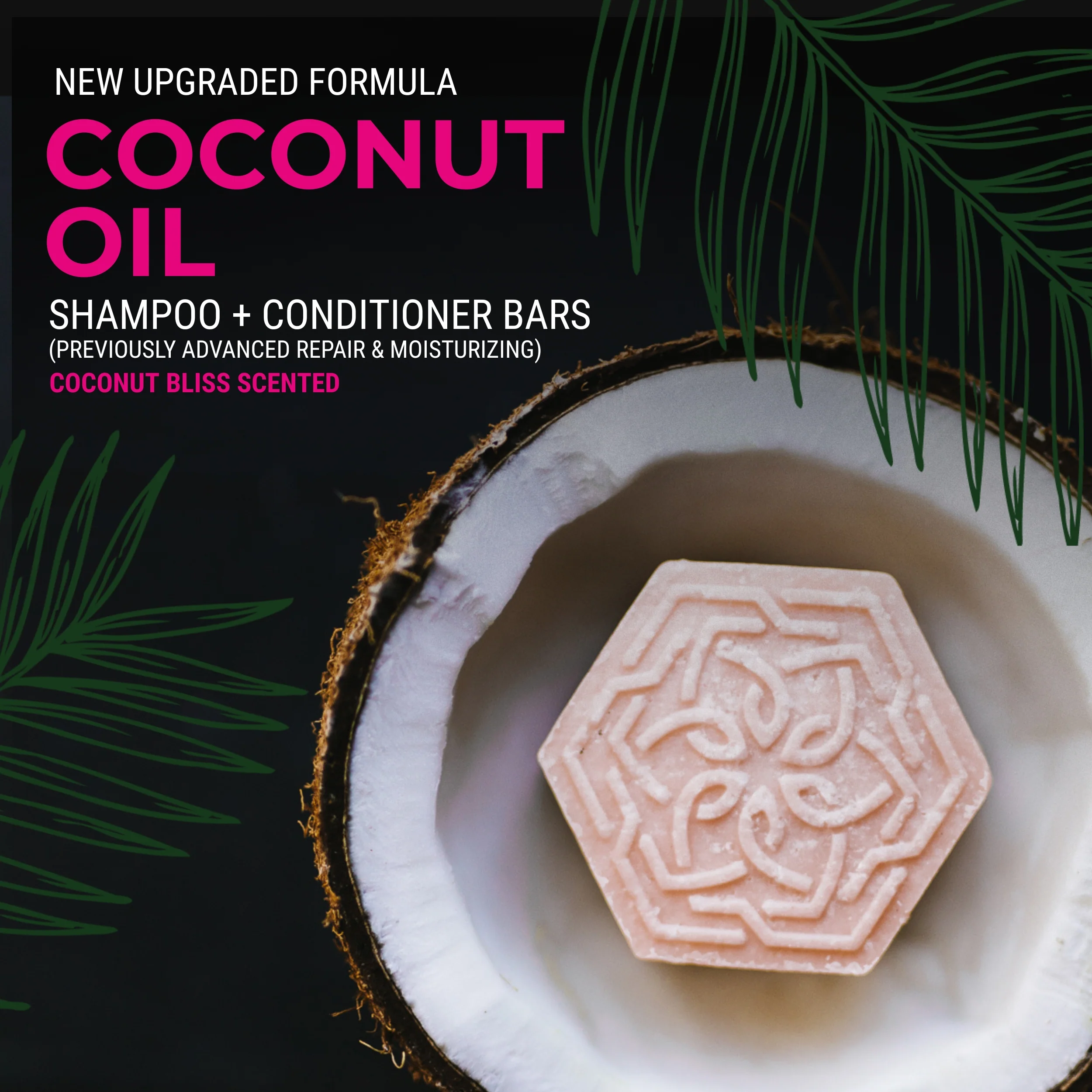 Coconut Oil Shampoo Bar for Severely Damaged Hair - Image 3