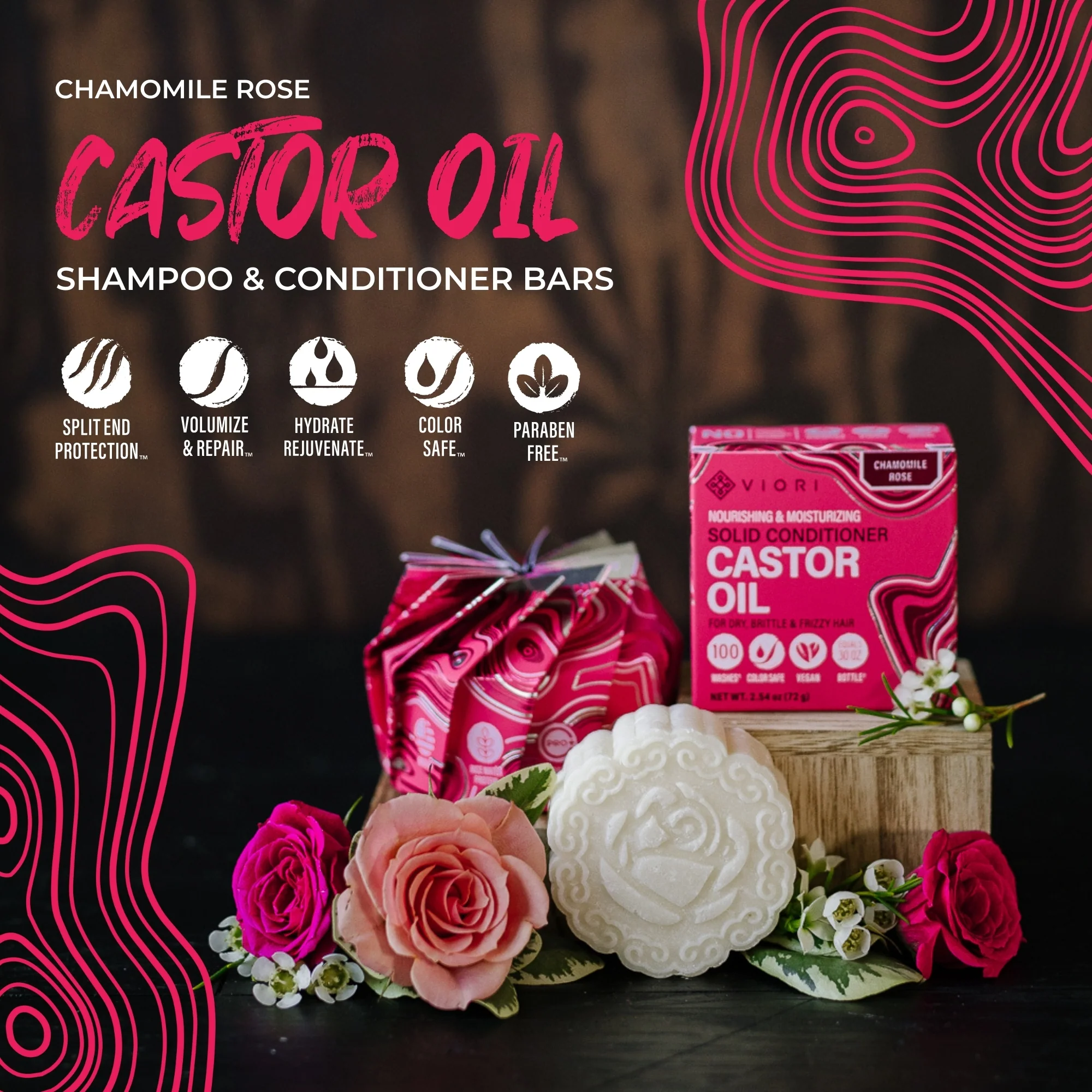 Castor Oil Shampoo Bar for Brittle + Dry Hair - Image 4