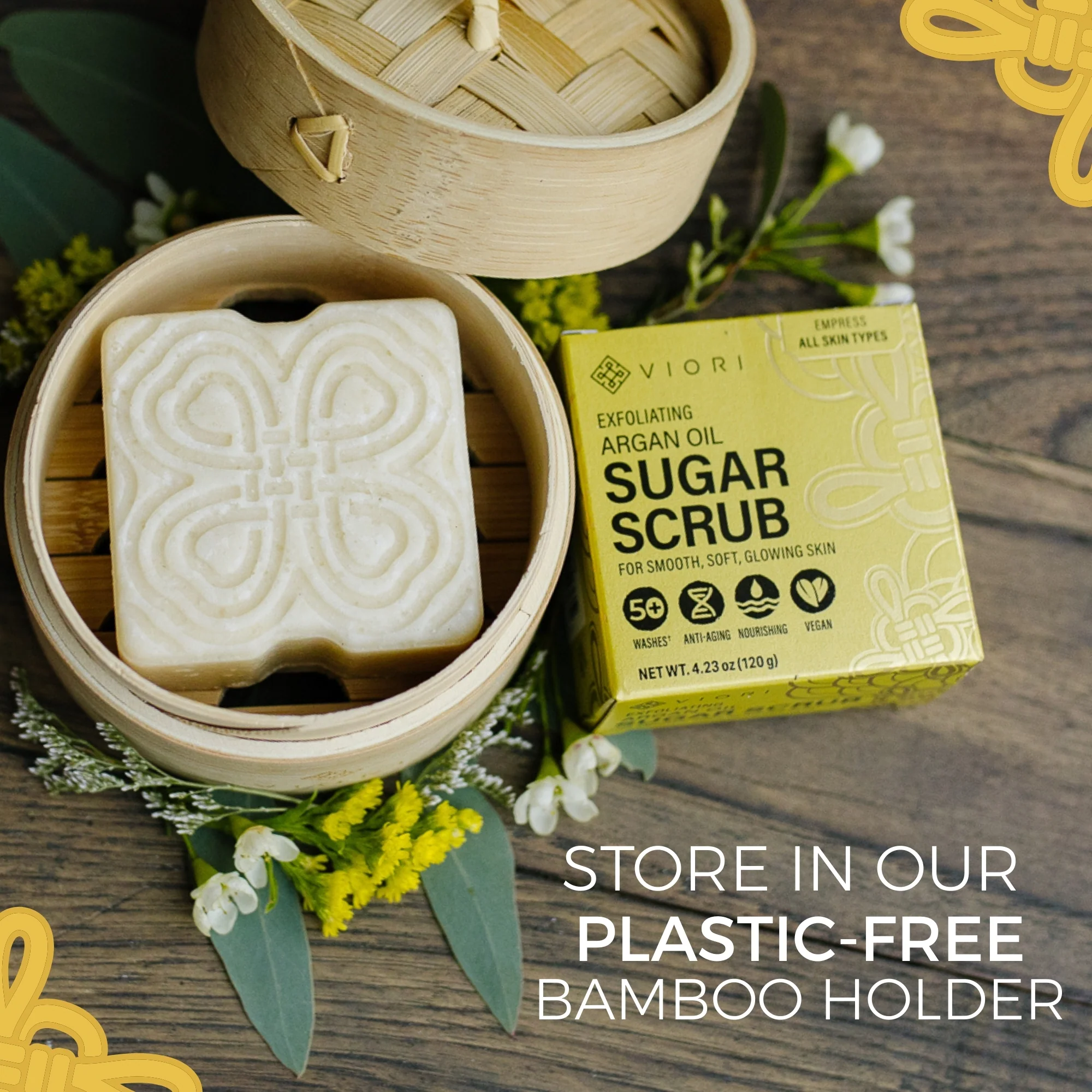 LIMITED Argan Oil Body Scrub Bar | Empress - Image 5
