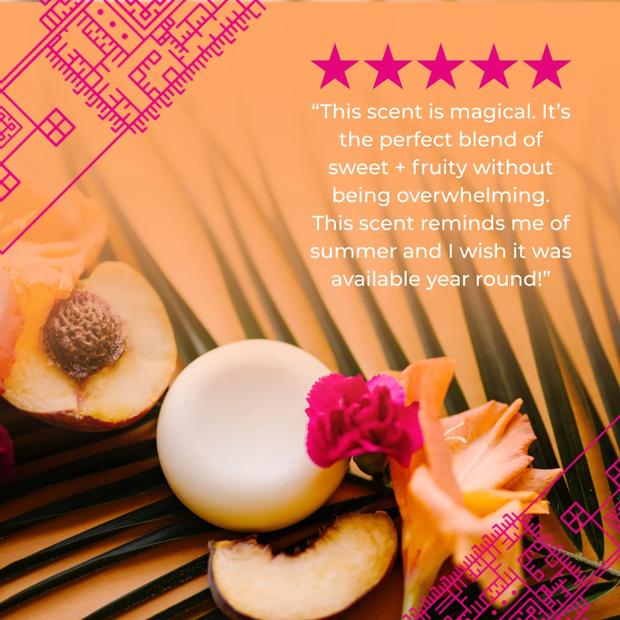 LIMITED Peach Hibiscus Body Butter Bar - Image 5