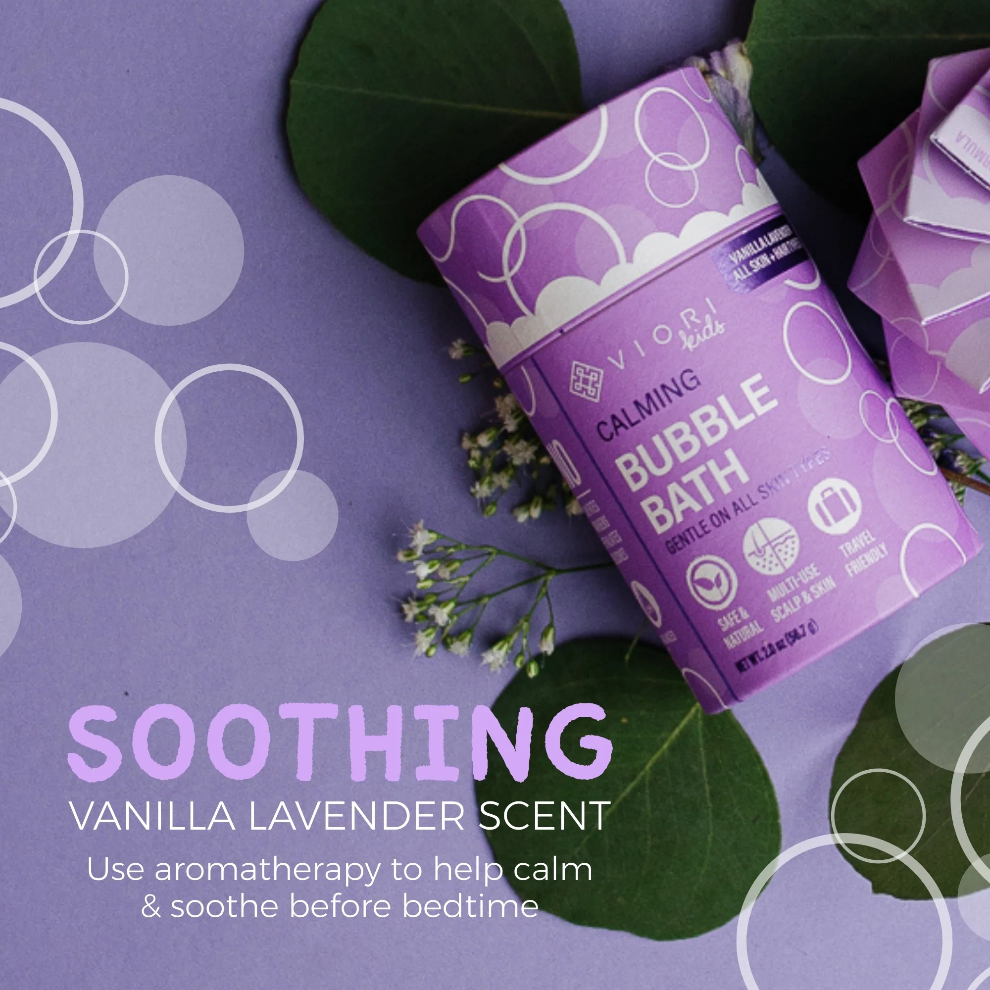 LIMITED Kids' Bubble Bath | Vanilla Lavender - Image 5