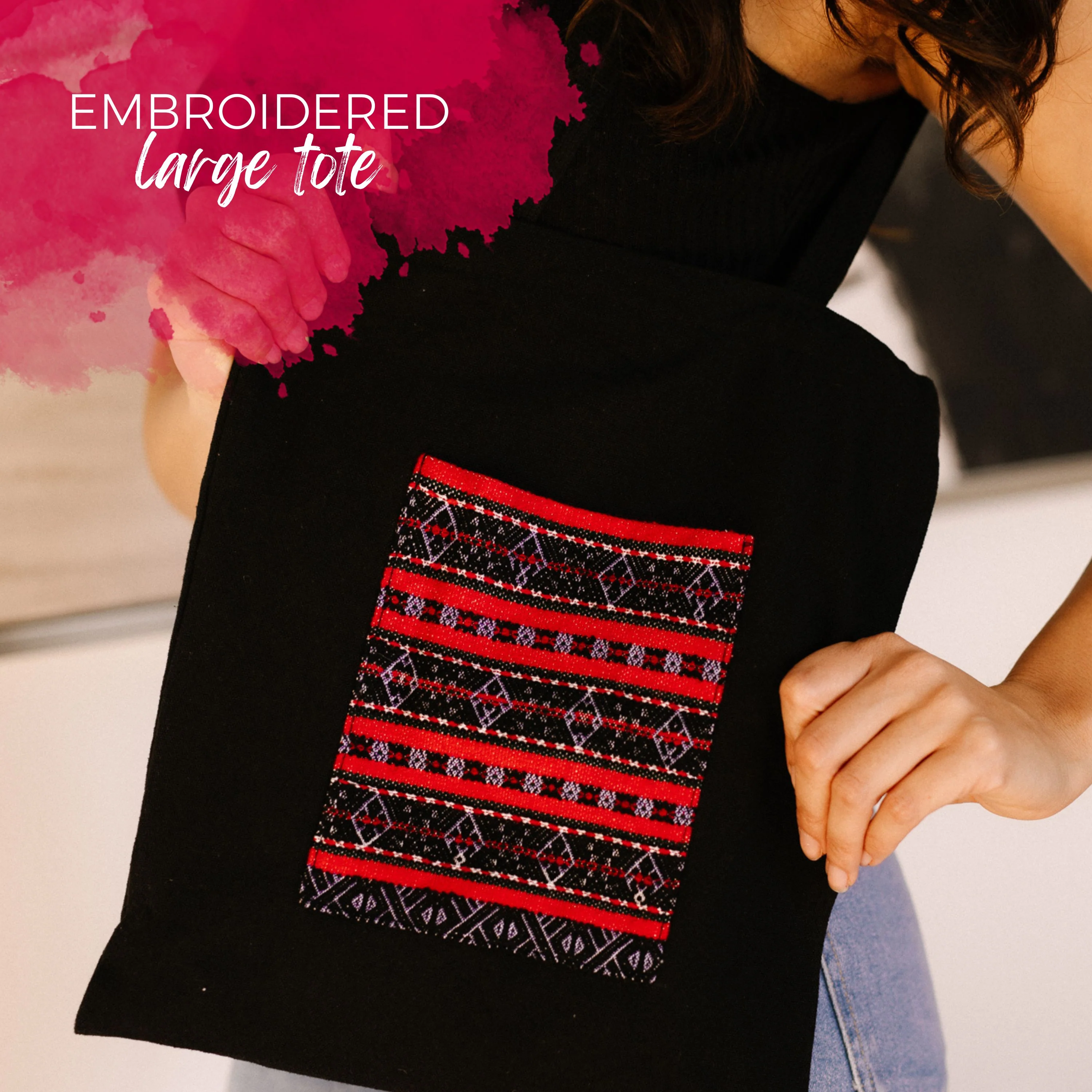 LIMITED Red Yao Embroidered Bag - Image 7