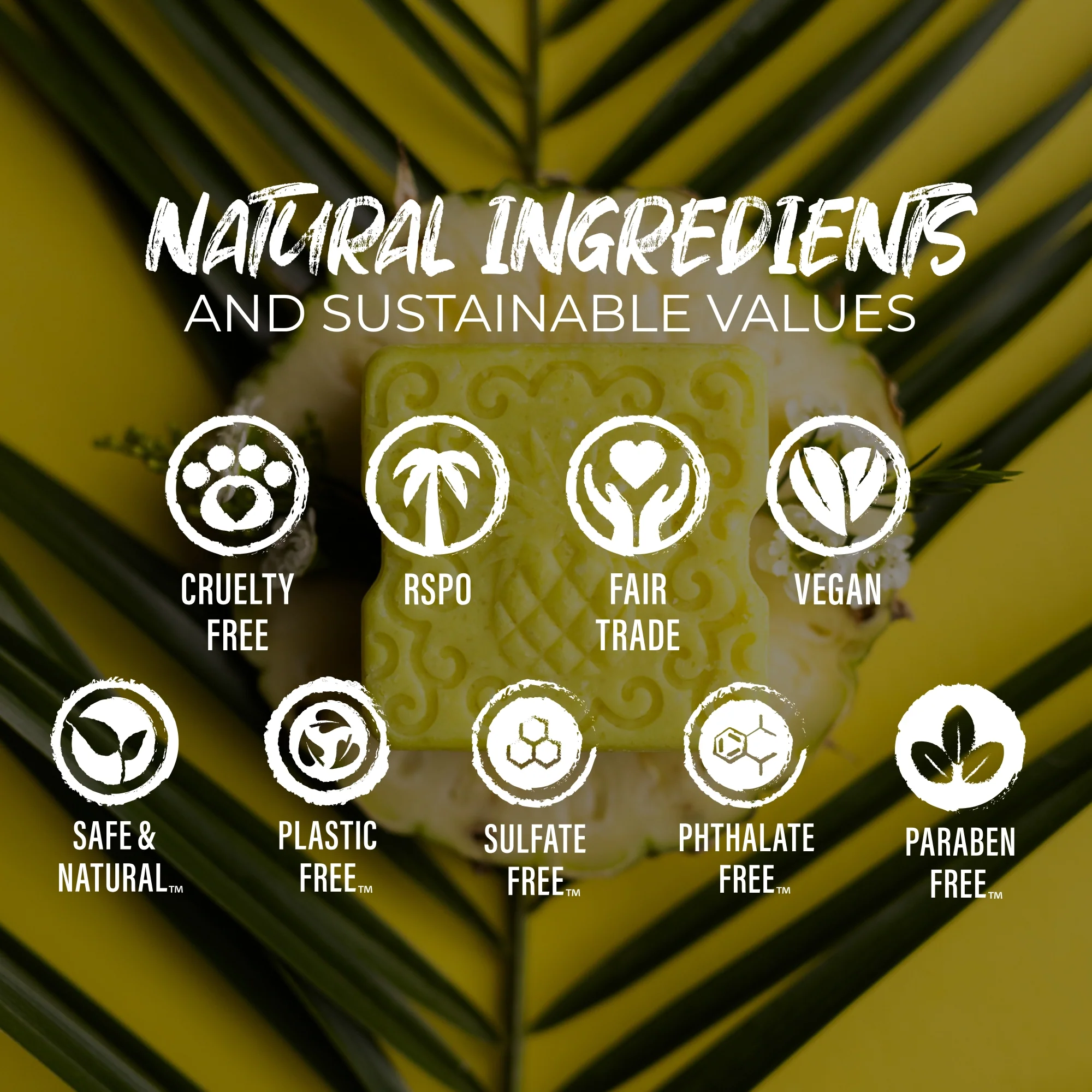 Pineapple Sugar Scrub Bar - Image 6